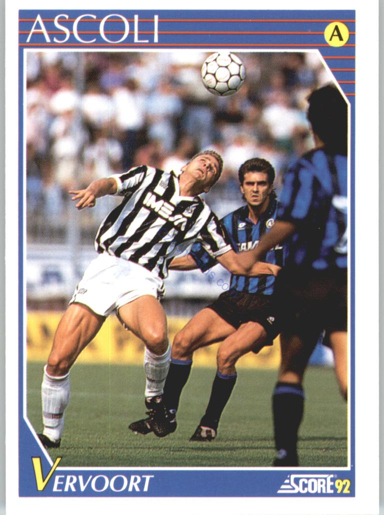 Patrick Vervoort 1992 Score Italian League #10