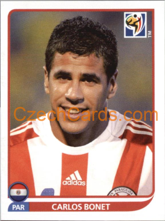 Carlos Bonet 2010 Panini FIFA World Cup sticker #438