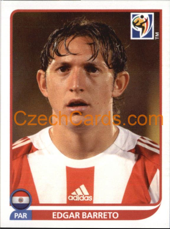 Edgar Barreto 2010 Panini FIFA World Cup sticker #440