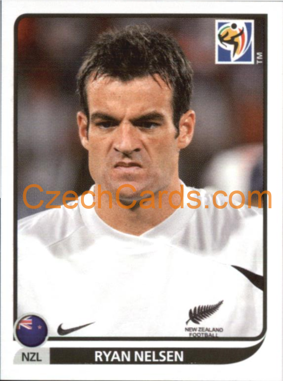Ryan Nelsen 2010 Panini FIFA World Cup sticker #451
