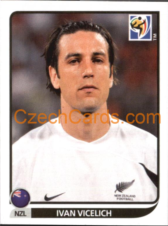 Ivan Vicelich 2010 Panini FIFA World Cup sticker #452