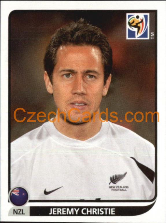 Jeremy Christie 2010 Panini FIFA World Cup sticker #460