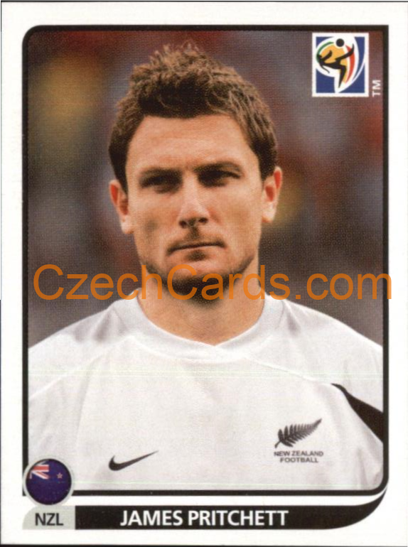 James Pritchett 2010 Panini FIFA World Cup sticker #462