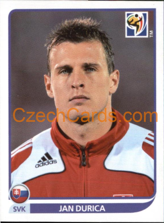 Jan Durica 2010 Panini FIFA World Cup sticker #472