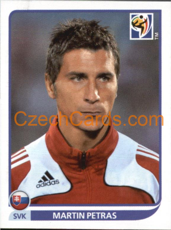 Martin Petras 2010 Panini FIFA World Cup sticker #475