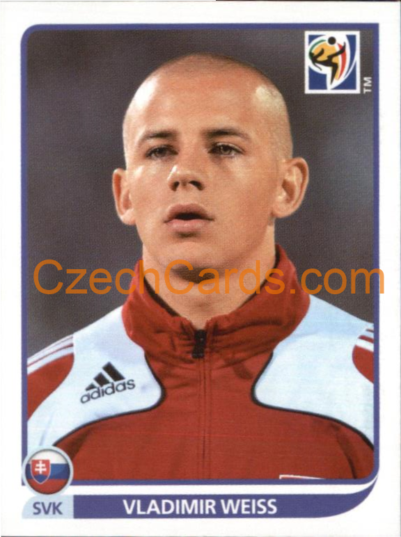 Vladimir Weiss 2010 Panini FIFA World Cup sticker #476