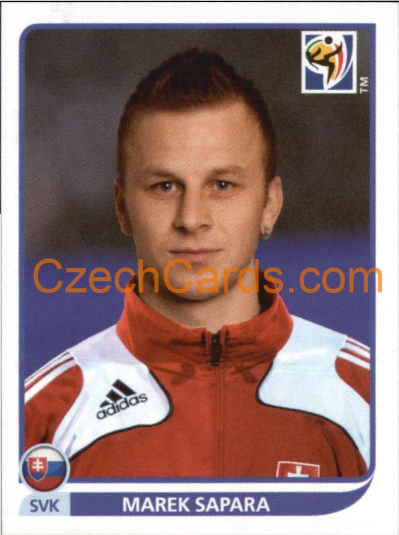 Marek Sapara 2010 Panini FIFA World Cup sticker #477
