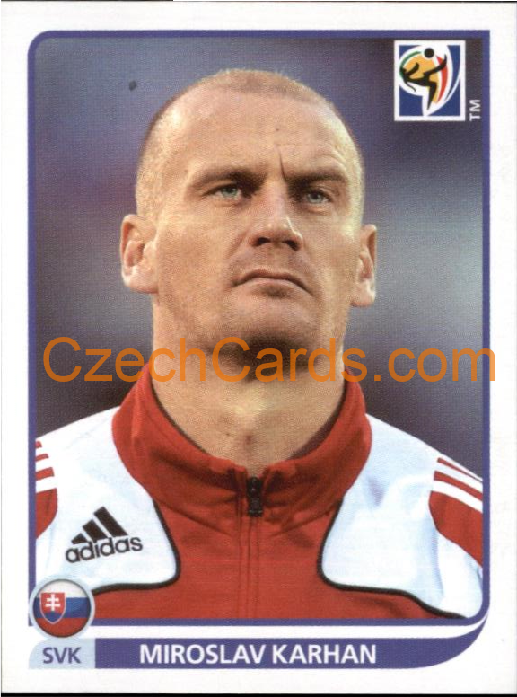 Miroslav Karhan 2010 Panini FIFA World Cup sticker #478