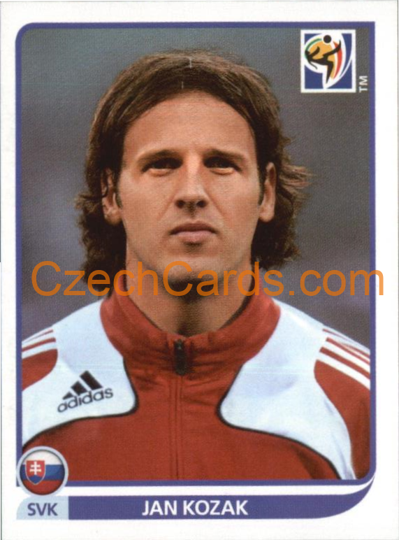 Jan Kozak 2010 Panini FIFA World Cup sticker #479