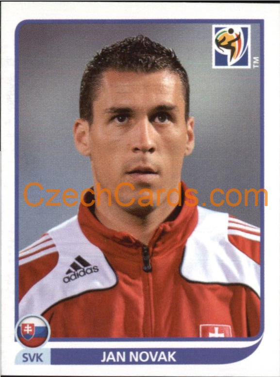 Jan Novak 2010 Panini FIFA World Cup sticker #481