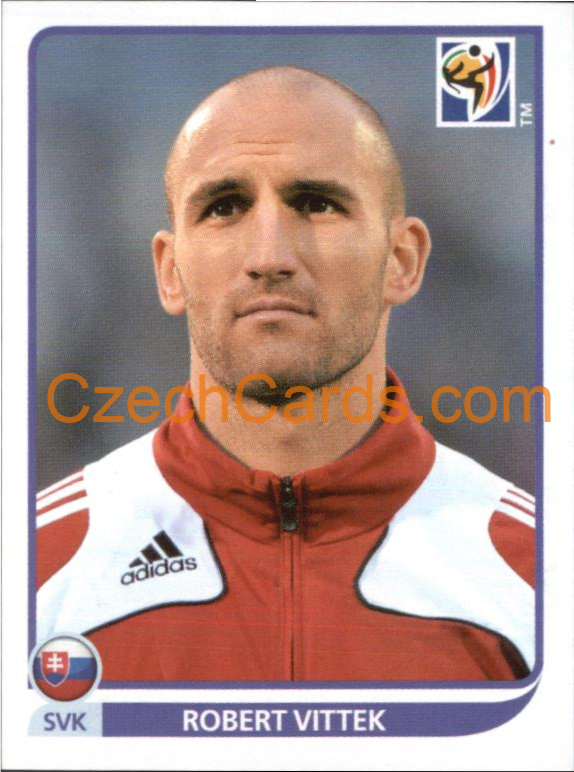 Robert Vittek 2010 Panini FIFA World Cup sticker #482