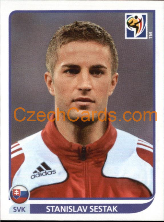 Stanislav Sestak 2010 Panini FIFA World Cup sticker #484