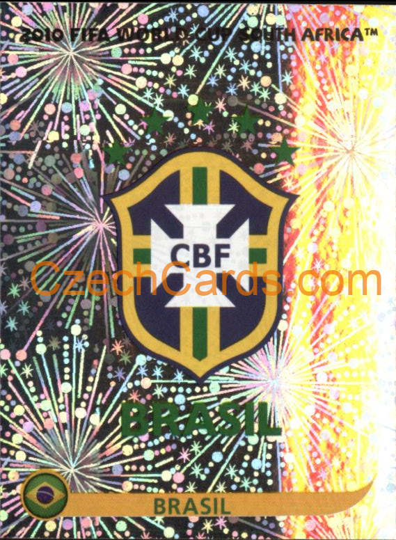 Team Emblem 2010 Panini FIFA World Cup sticker metal #487