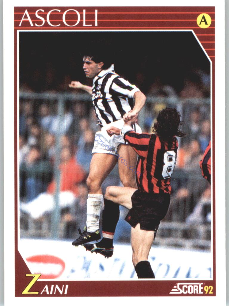 Pietro Zaini 1992 Score Italian League #15