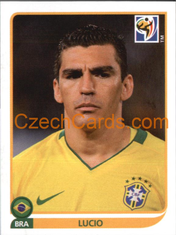 Lucio 2010 Panini FIFA World Cup sticker #489