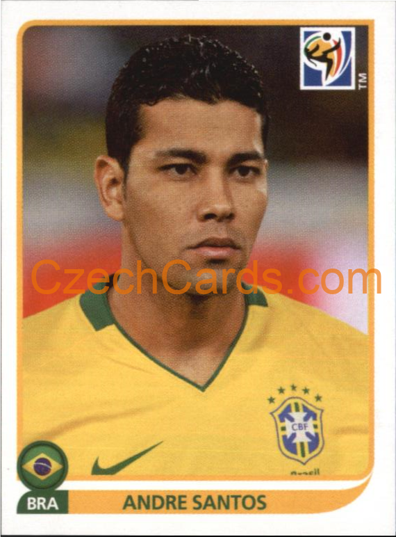 Andre Santos 2010 Panini FIFA World Cup sticker #494