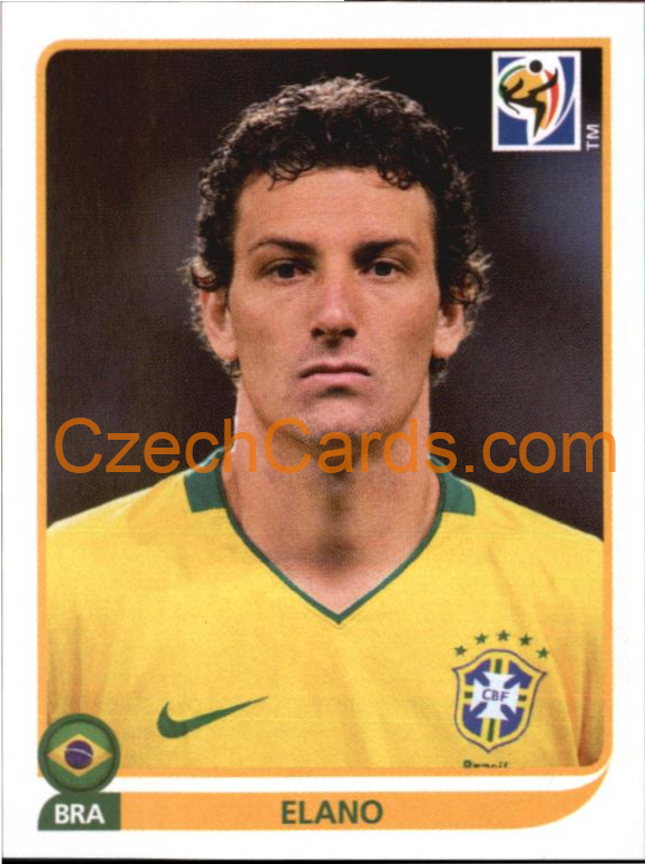 Elano 2010 Panini FIFA World Cup sticker #498