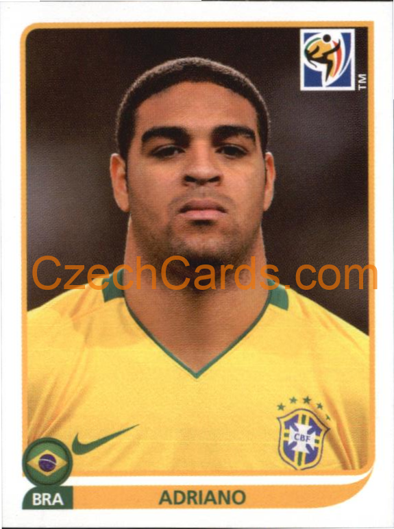 Adriano 2010 Panini FIFA World Cup sticker #504