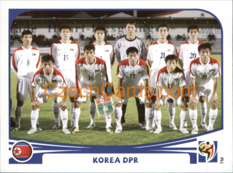 Team Photo 2010 Panini FIFA World Cup sticker #505