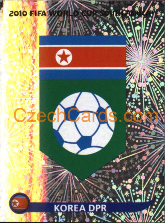 Team Emblem 2010 Panini FIFA World Cup sticker metal #506