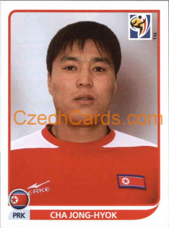 Cha Jong-Hyok 2010 Panini FIFA World Cup sticker #509