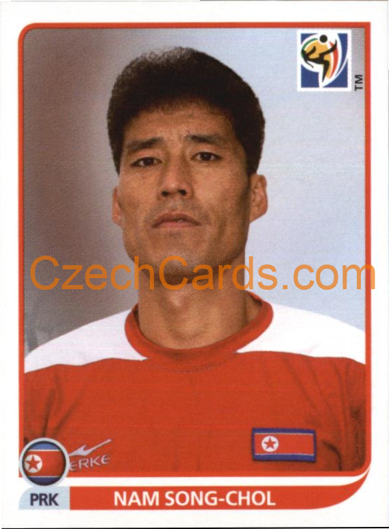 Nam Song-Chol 2010 Panini FIFA World Cup sticker #512