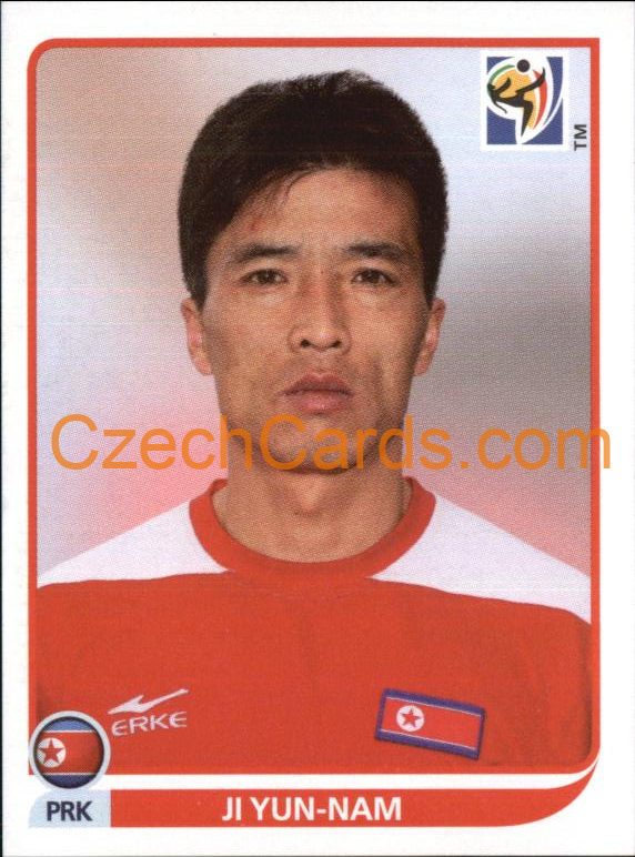 Ji Yun-Nam 2010 Panini FIFA World Cup sticker #513