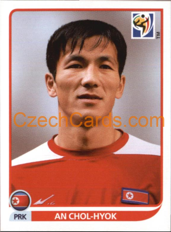 An Chol-Hyok 2010 Panini FIFA World Cup sticker #514