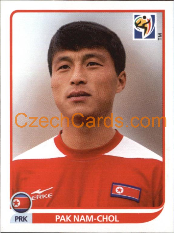 Pak Nam-Chol 2010 Panini FIFA World Cup sticker #516