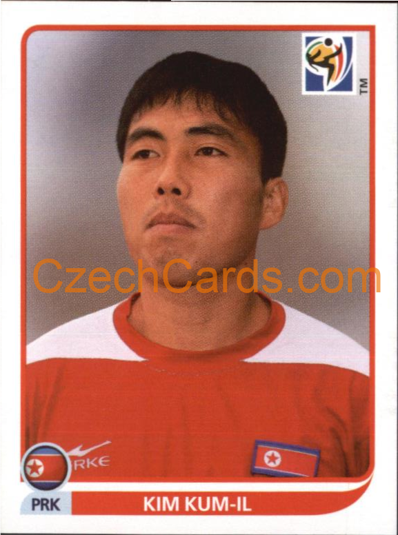 Kim Kum-Il 2010 Panini FIFA World Cup sticker #520