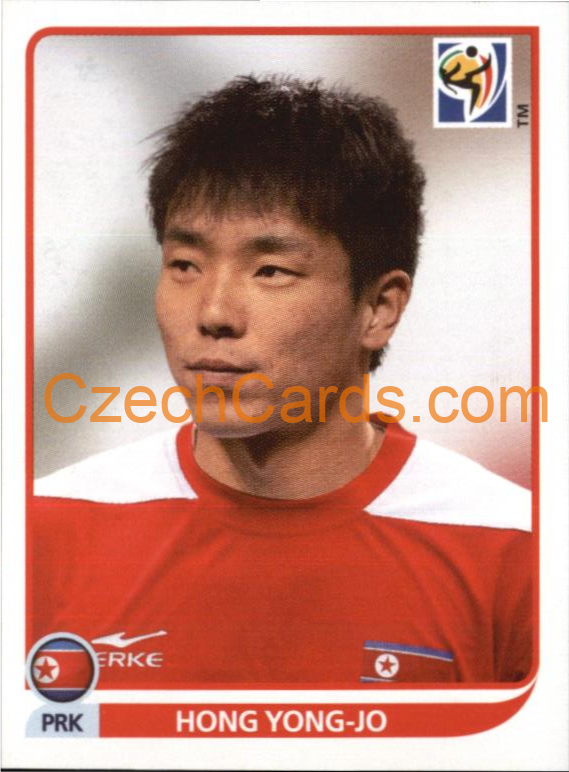 Hong Yong-Jo 2010 Panini FIFA World Cup sticker #521