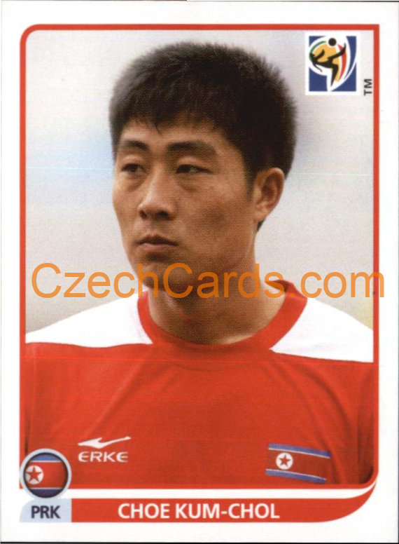Choe Kum-Chol 2010 Panini FIFA World Cup sticker #523