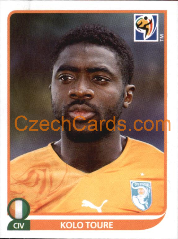 Kolo Toure 2010 Panini FIFA World Cup sticker #527