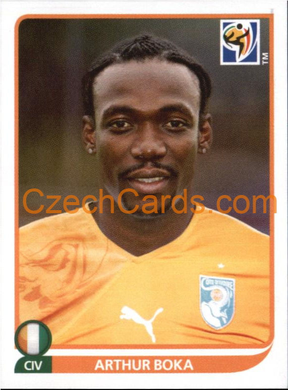 Arthur Boka 2010 Panini FIFA World Cup sticker #529