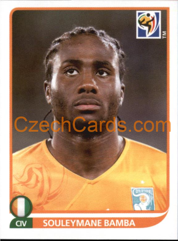 Souleymane Bamba 2010 Panini FIFA World Cup sticker #531
