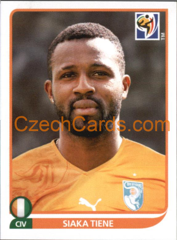 Siaka Tiene 2010 Panini FIFA World Cup sticker #532