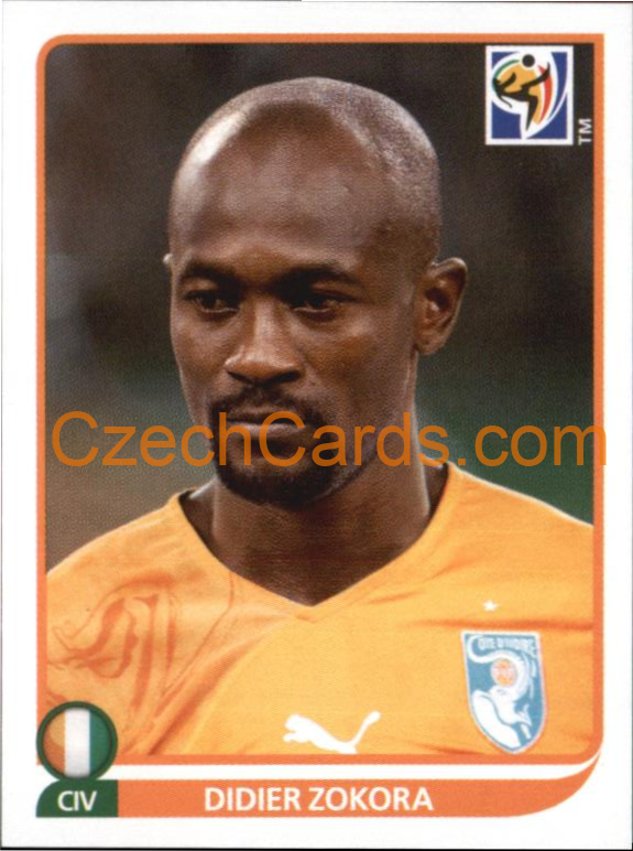 Didier Zokora 2010 Panini FIFA World Cup sticker #535