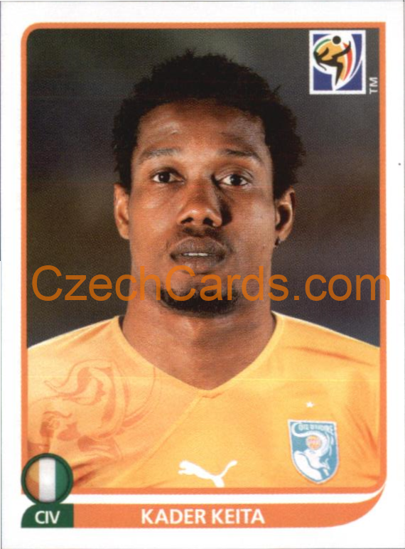 Kader Keita 2010 Panini FIFA World Cup sticker #538