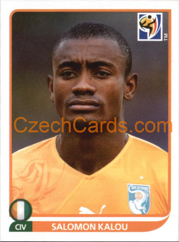 Salomon Kalou 2010 Panini FIFA World Cup sticker #541