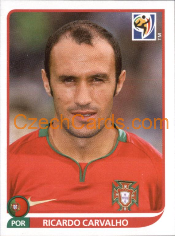 Ricardo Carvalho 2010 Panini FIFA World Cup sticker #546