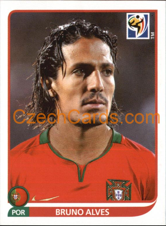 Bruno Alves 2010 Panini FIFA World Cup sticker #547