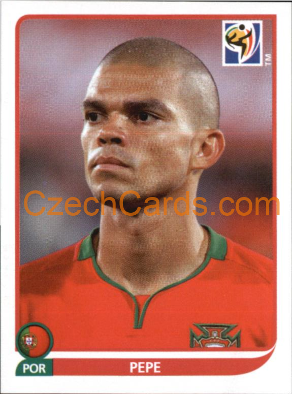 Pepe 2010 Panini FIFA World Cup sticker #548
