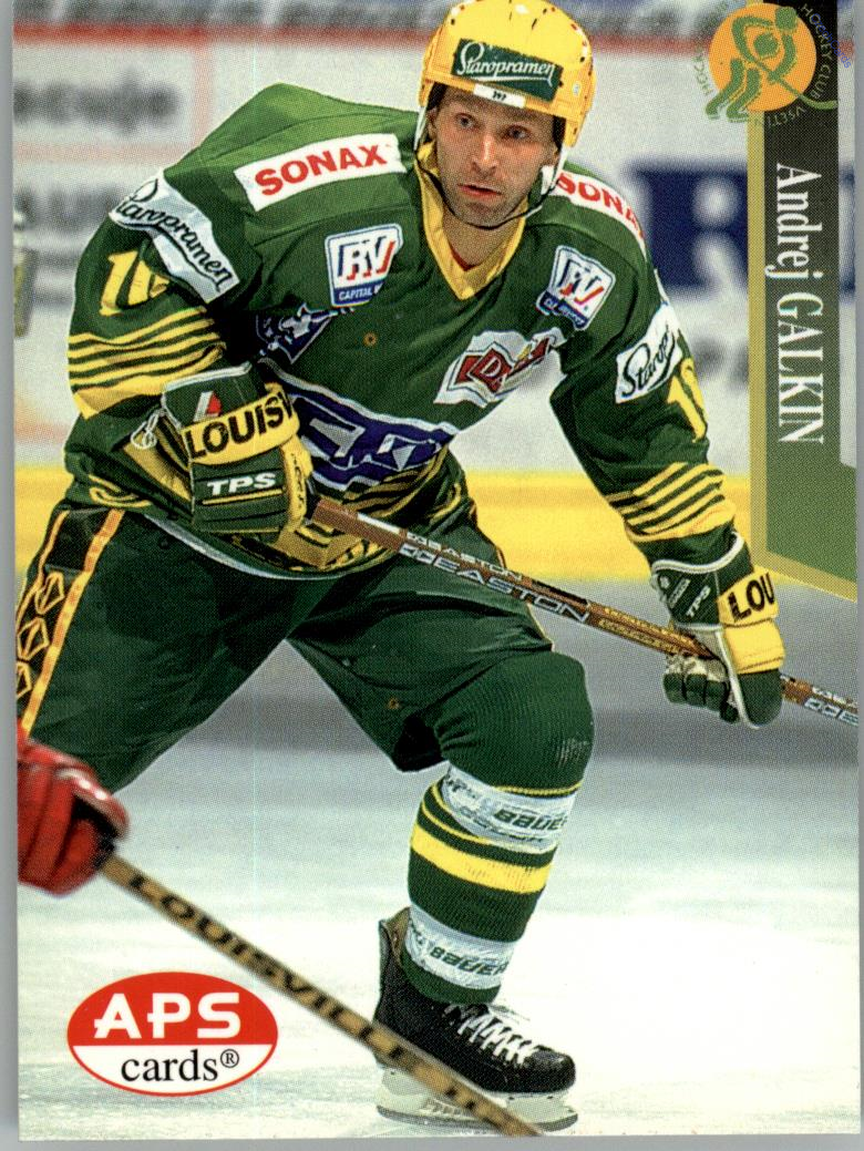 Andrej Galkin APS 97/98 hokejová karta #35 Vsetín