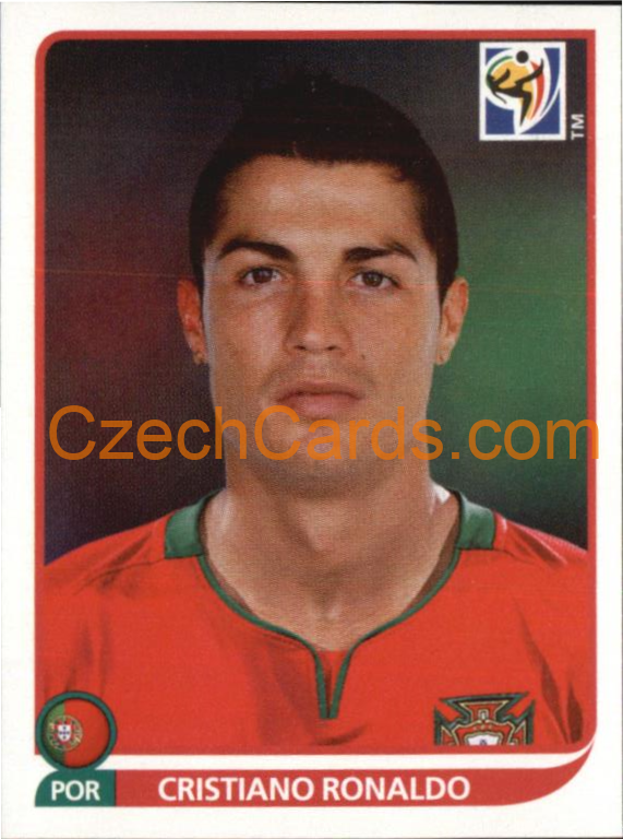Cristiano Ronaldo 2010 Panini FIFA World Cup sticker #559