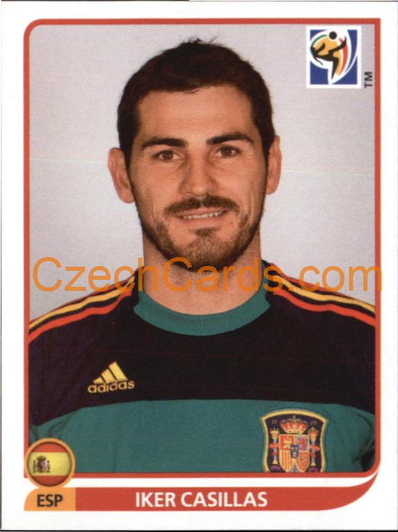 Iker Casillas 2010 Panini FIFA World Cup sticker #564