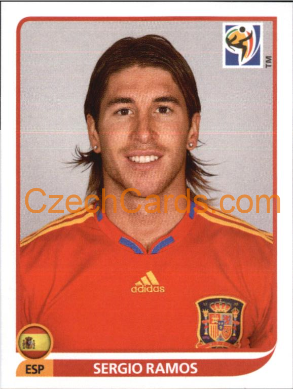 Sergio Ramos 2010 Panini FIFA World Cup sticker #567 RC
