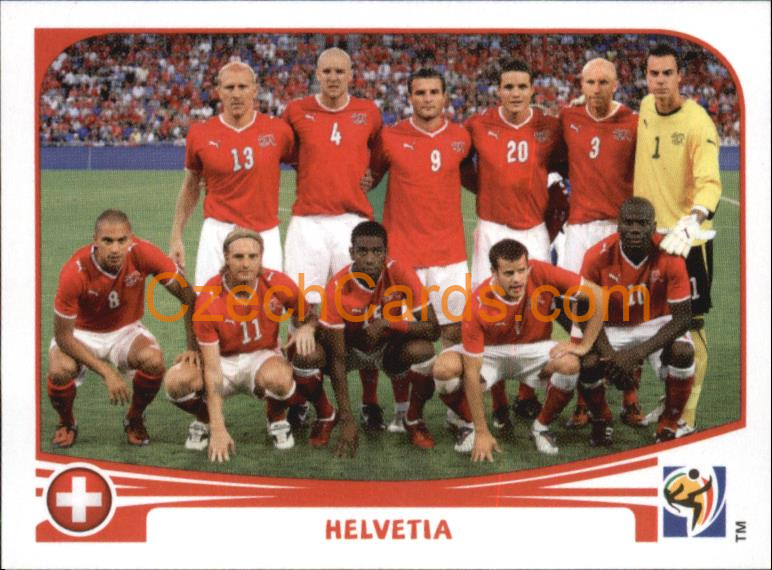 Team Photo 2010 Panini FIFA World Cup sticker #581