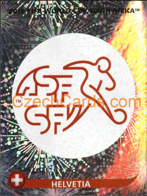 Team Emblem 2010 Panini FIFA World Cup sticker metal #582
