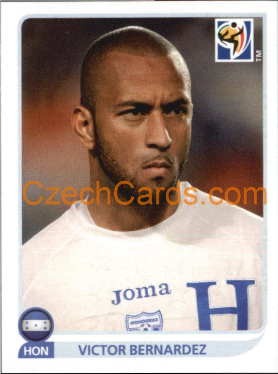 Victor Bernardez 2010 Panini FIFA World Cup sticker #605