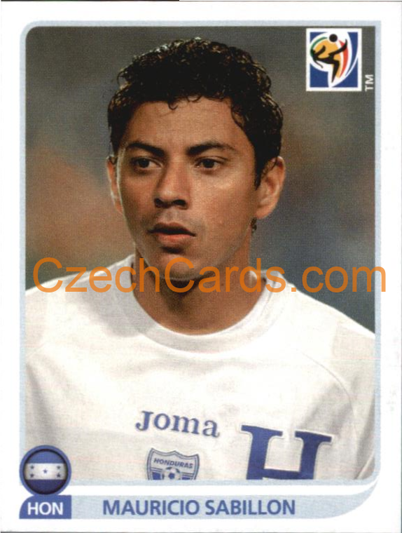 Mauricio Sabillon 2010 Panini FIFA World Cup sticker #607
